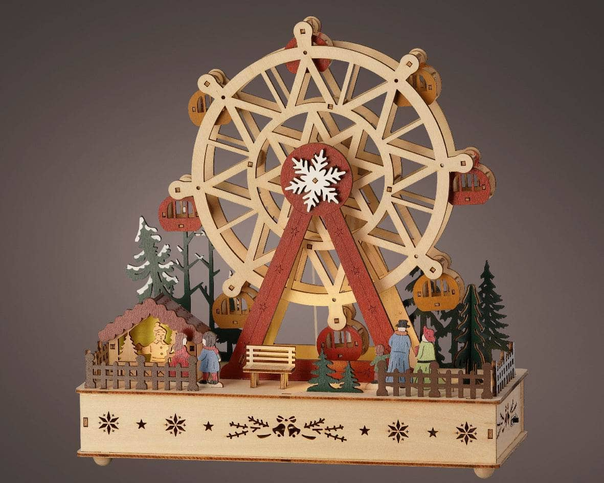 Christmas  -  LED Scenery Ferris Wheel - 28.3cm  -  60012129