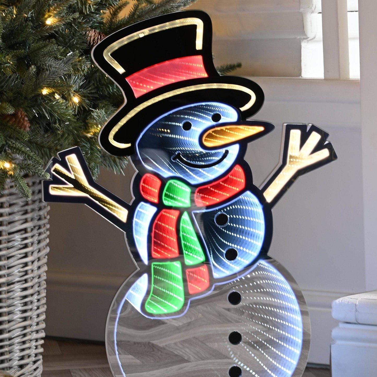 Christmas  -  Infinity Standing Snowman - 60cm  -  60012170