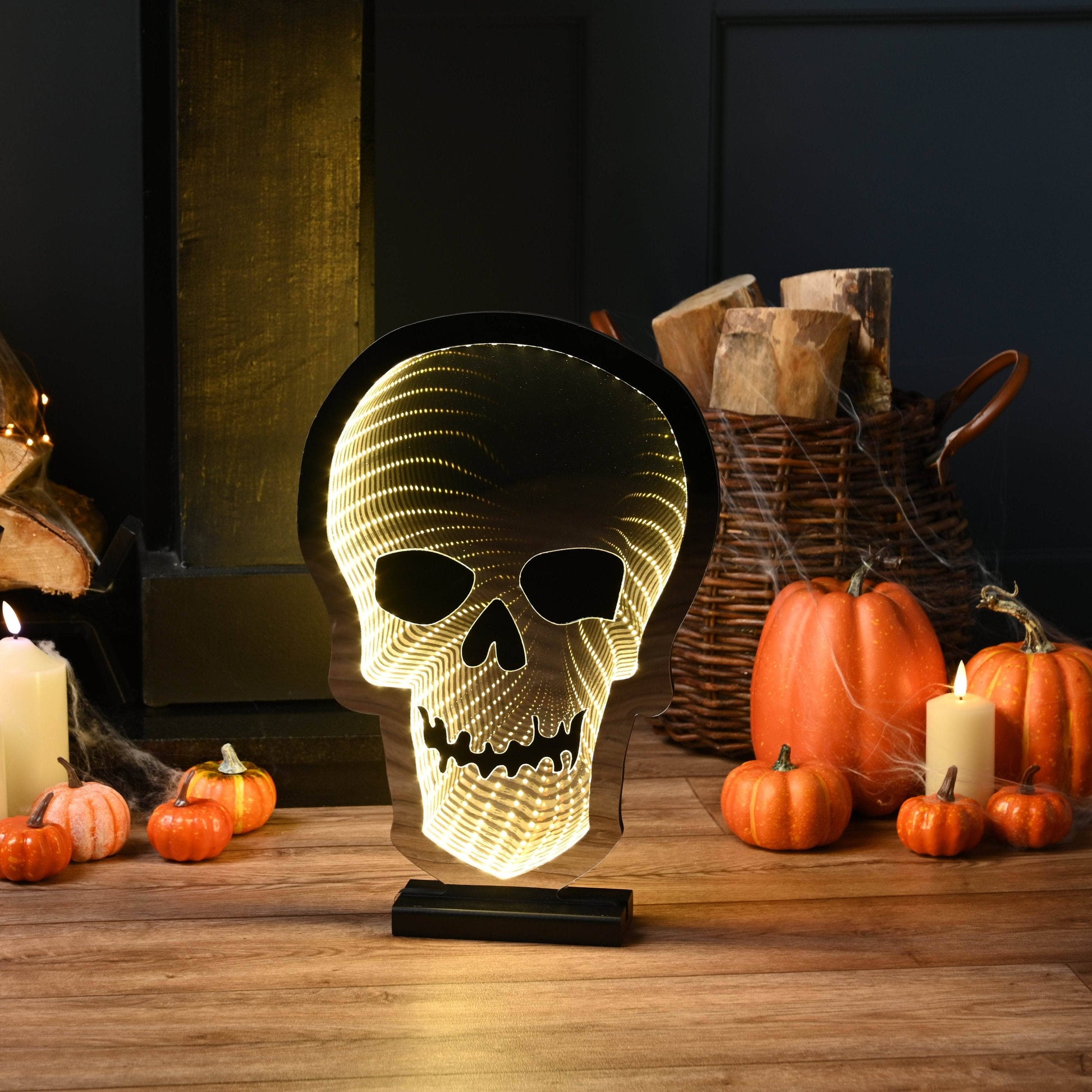 Homeware  -  Infinity Halloween Skull - 40cm  -  60012174