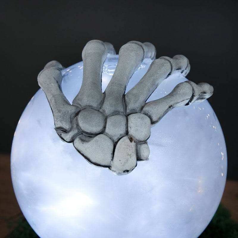 Homeware  -  Light Up Skeleton Hand Water Globe  -  60012187