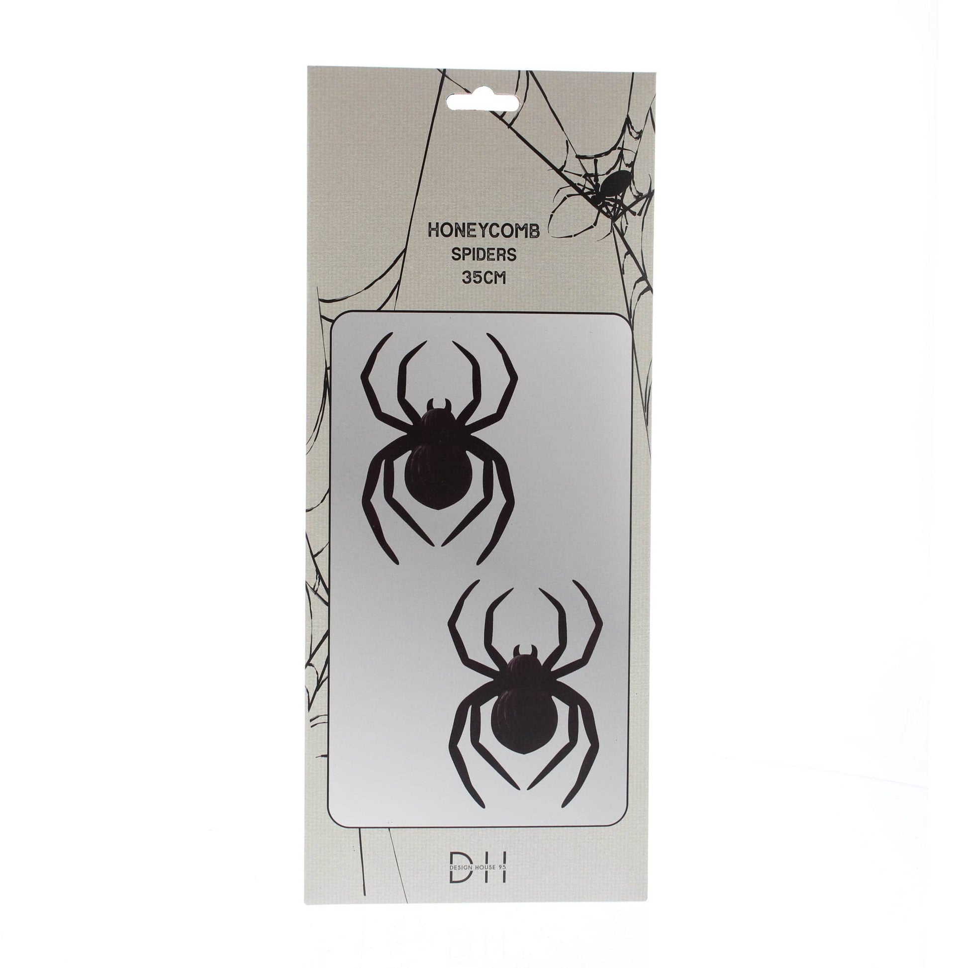 Homeware  -  Honeycomb Paper Spiders - 2 Pack  -  60012188