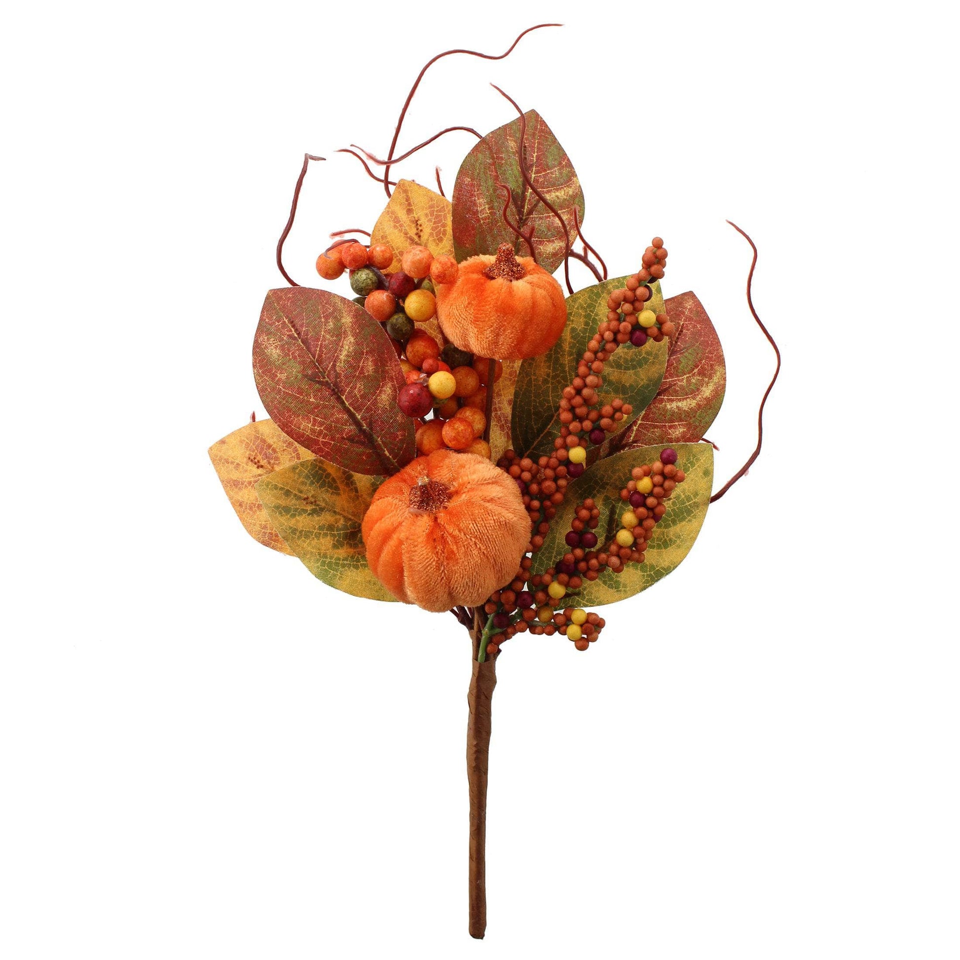 Homeware  -  Pick with Pumpkin and Berries - 30cm  -  60012204