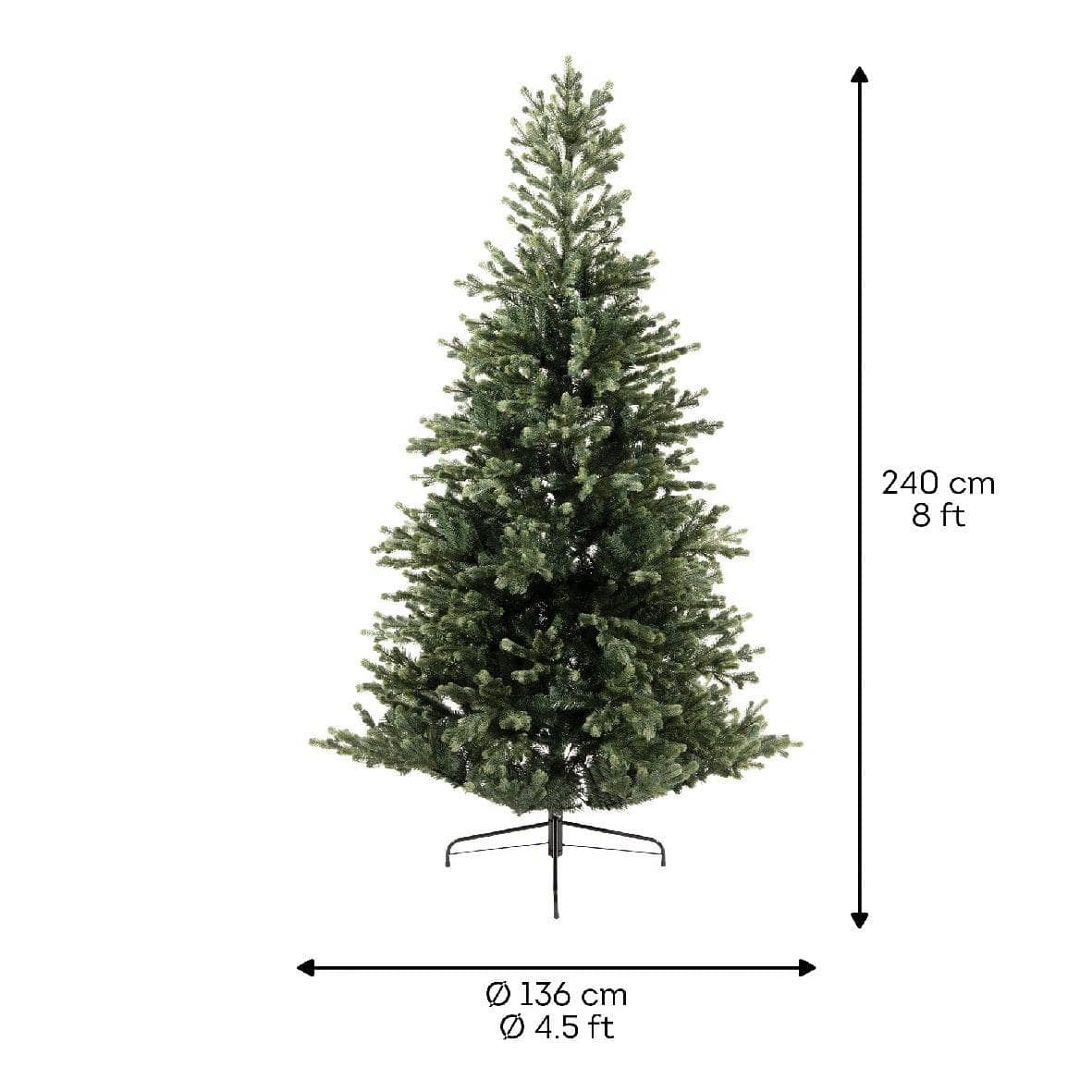 Christmas  -  Geneva Fir Christmas Tree - 8ft  -  60012257