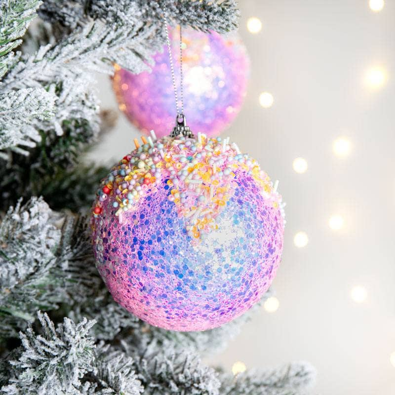 Christmas  -  Candyland Christmas Bauble - 10cm  -  60012263