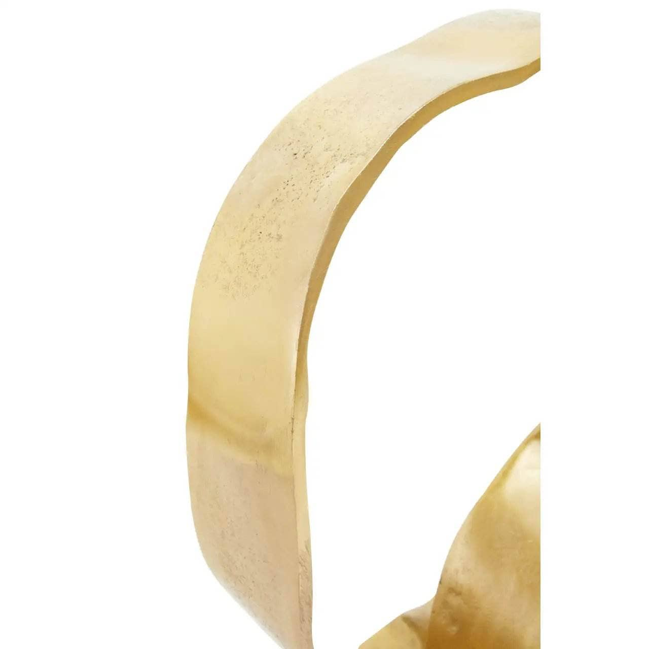 Homeware  -  Prato Rounded Knot Sculpture - Gold  -  60012313