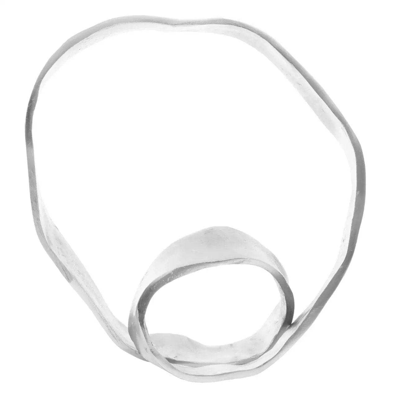 Homeware  -  Prato Rounded Knot Sculpture - Silver  -  60012314