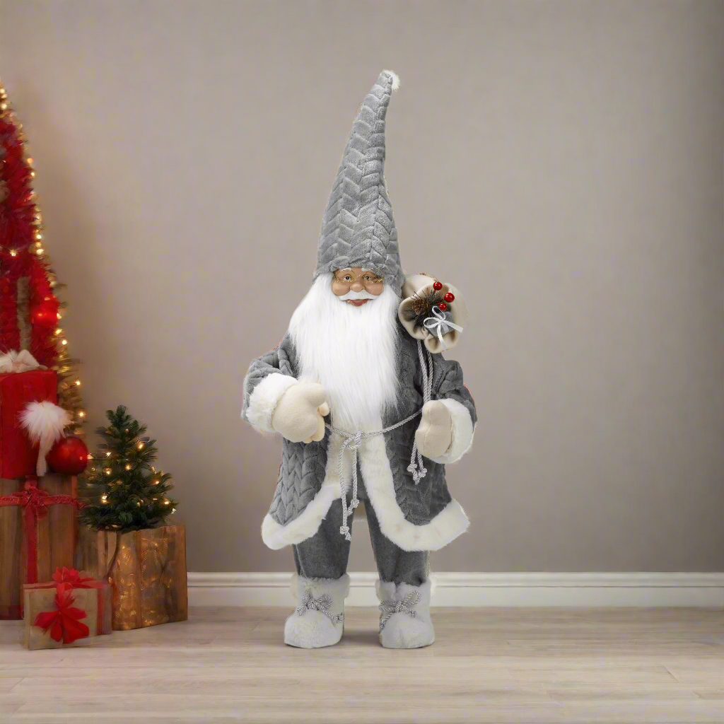 Christmas  -  Jumbo Papa Noel - Grey  -  60012357