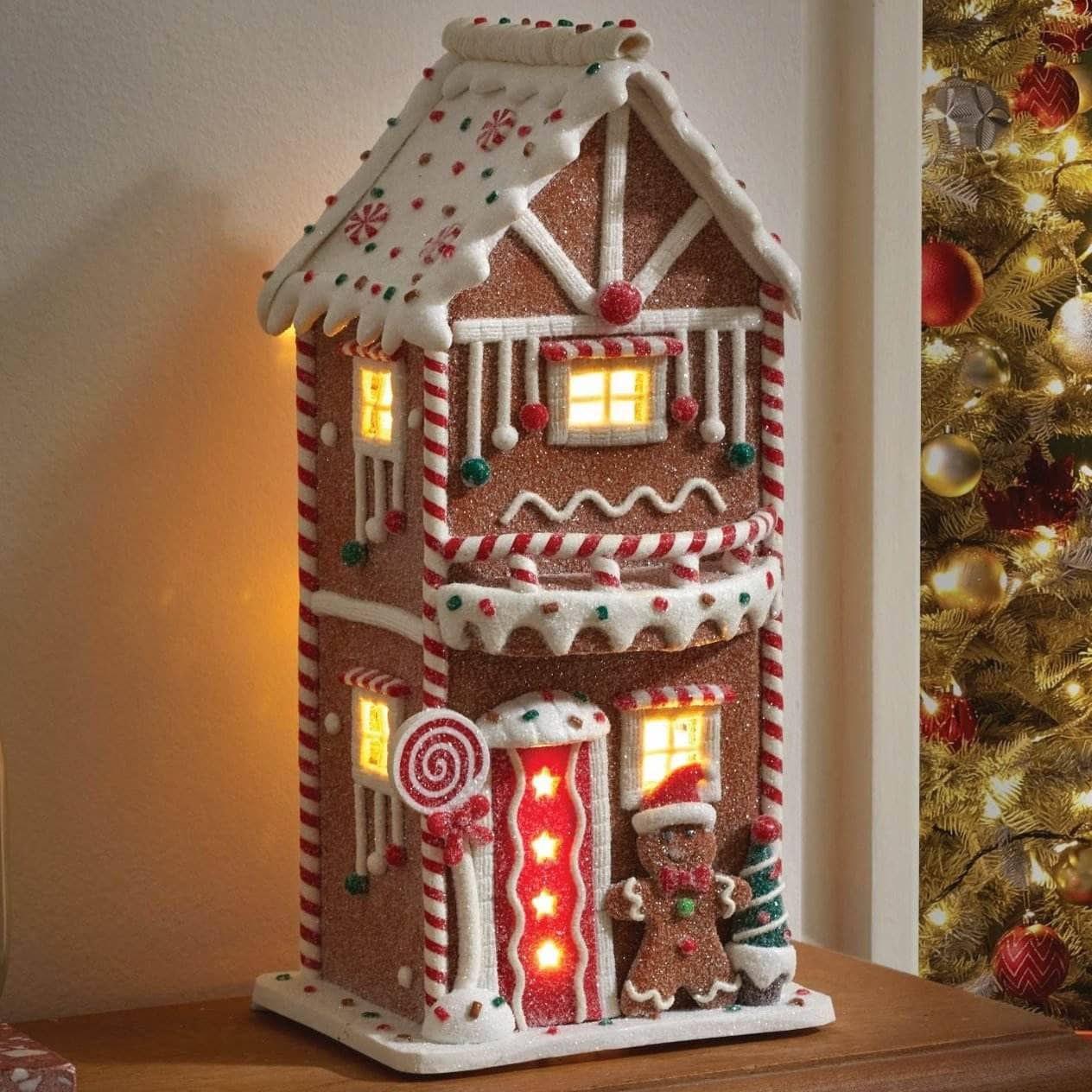 Christmas  -  Gingerbread Candy Home - 29cm  -  60012371