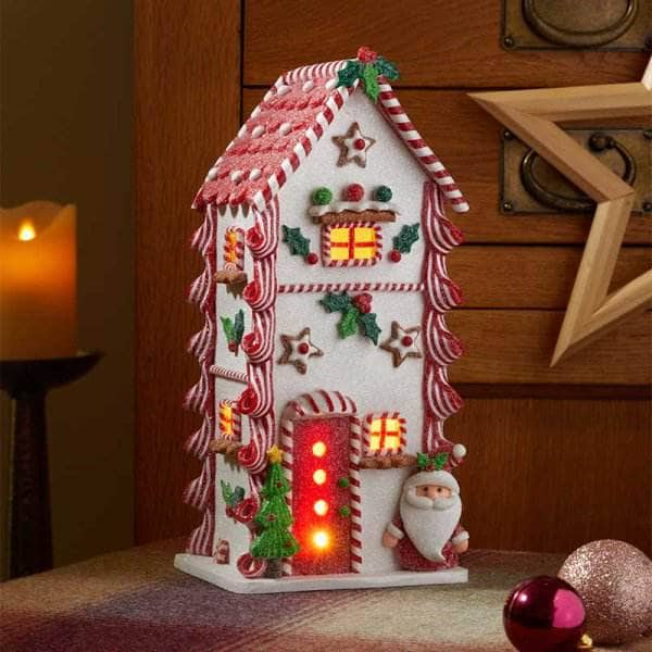 Christmas  -  Gingerbread Santa Candy Home  -  60012372