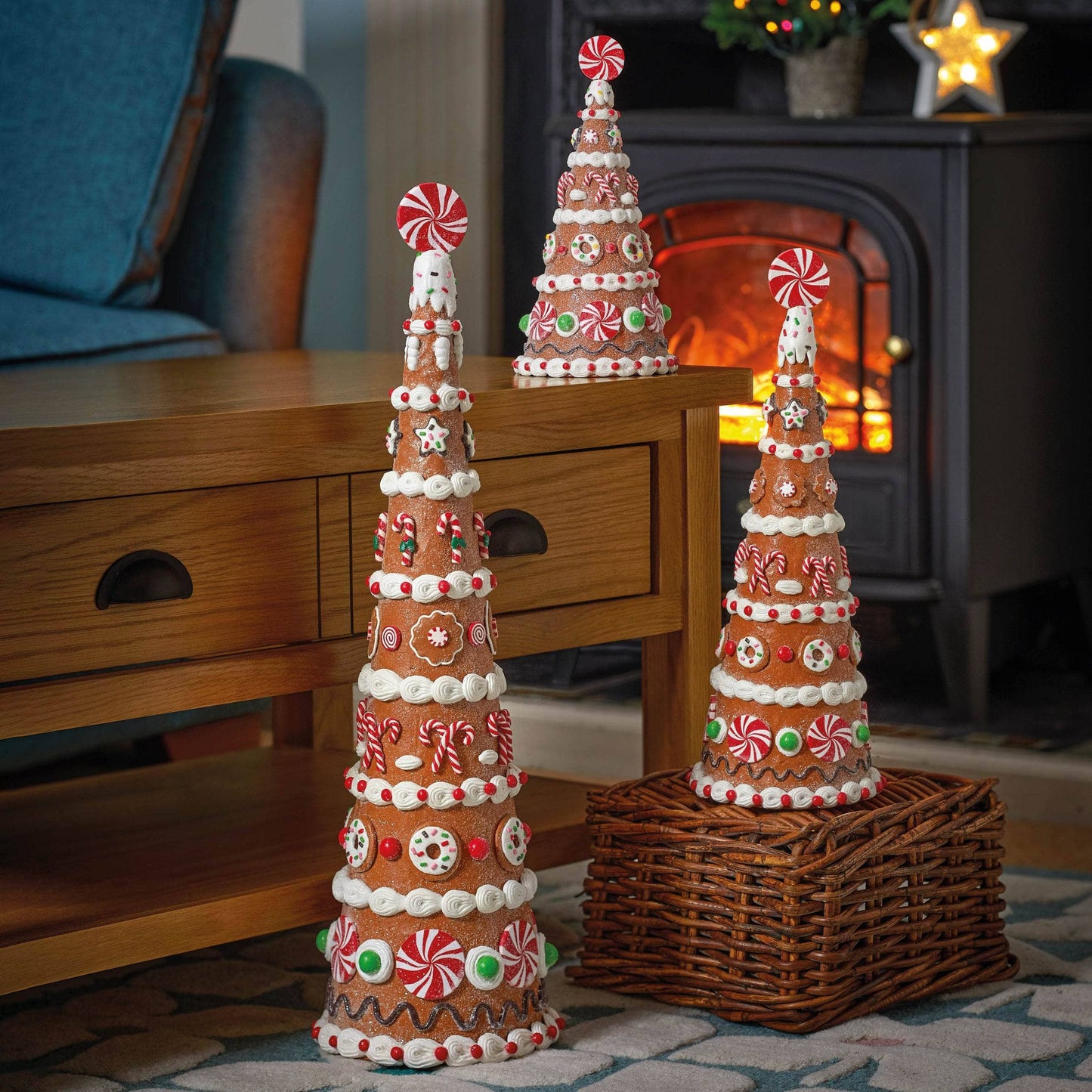 Christmas  -  Jumbo Gingerbread Candy Tree - 60cm  -  60012374