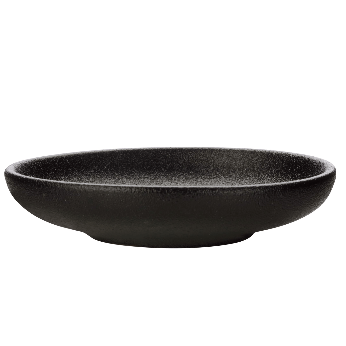 Kitchenware  -  Caviar Black Round Sauce Dish - 10cm  -  60012882