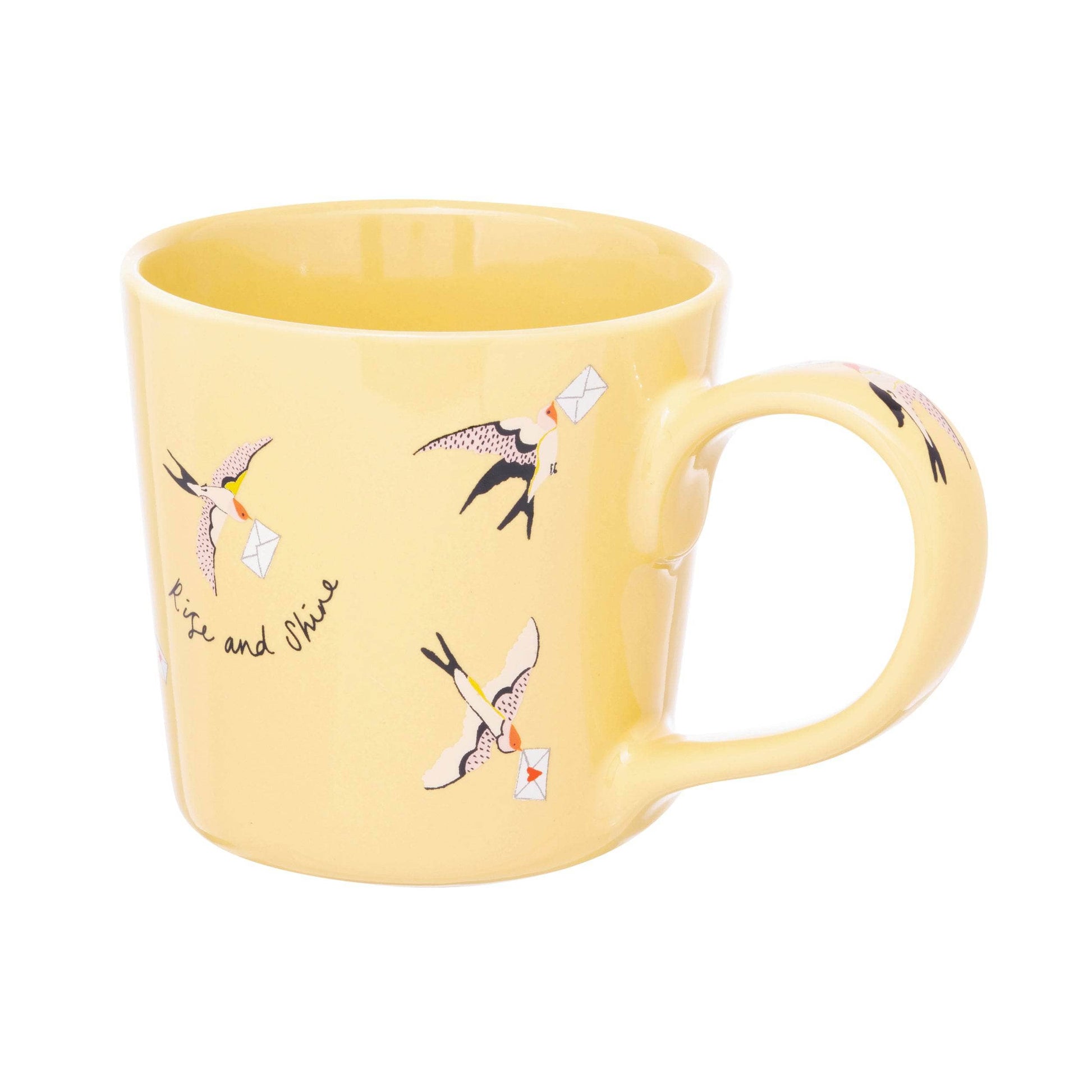 Kitchenware  -  Cath Kidston Love Birds Dolly Mug - Yellow  -  60012956