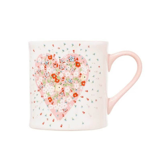 Kitchenware  -  Cath Kidston Flower Burst Heart Mollie Mug  -  60012959