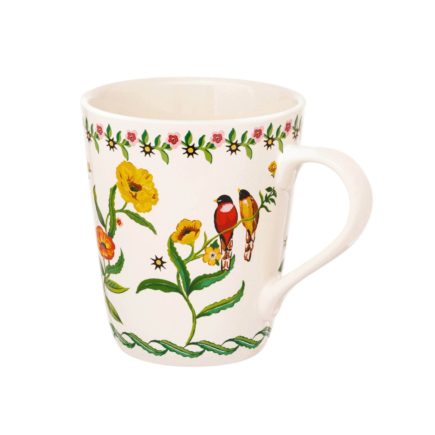 Kitchenware  -  Cath Kidston Summer Birds Stanley Mug - Cream  -  60012965