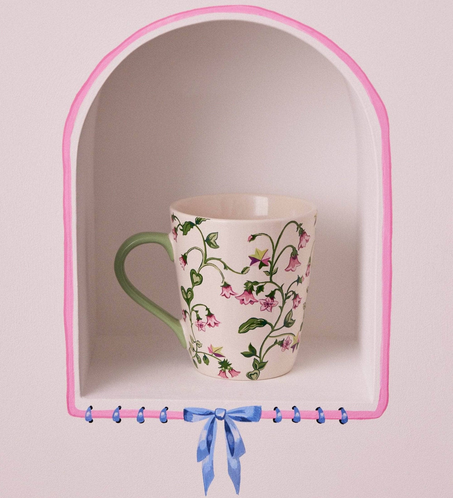 Kitchenware  -  Cath Kidston Twin Flowers Stanley Mug  -  60012967