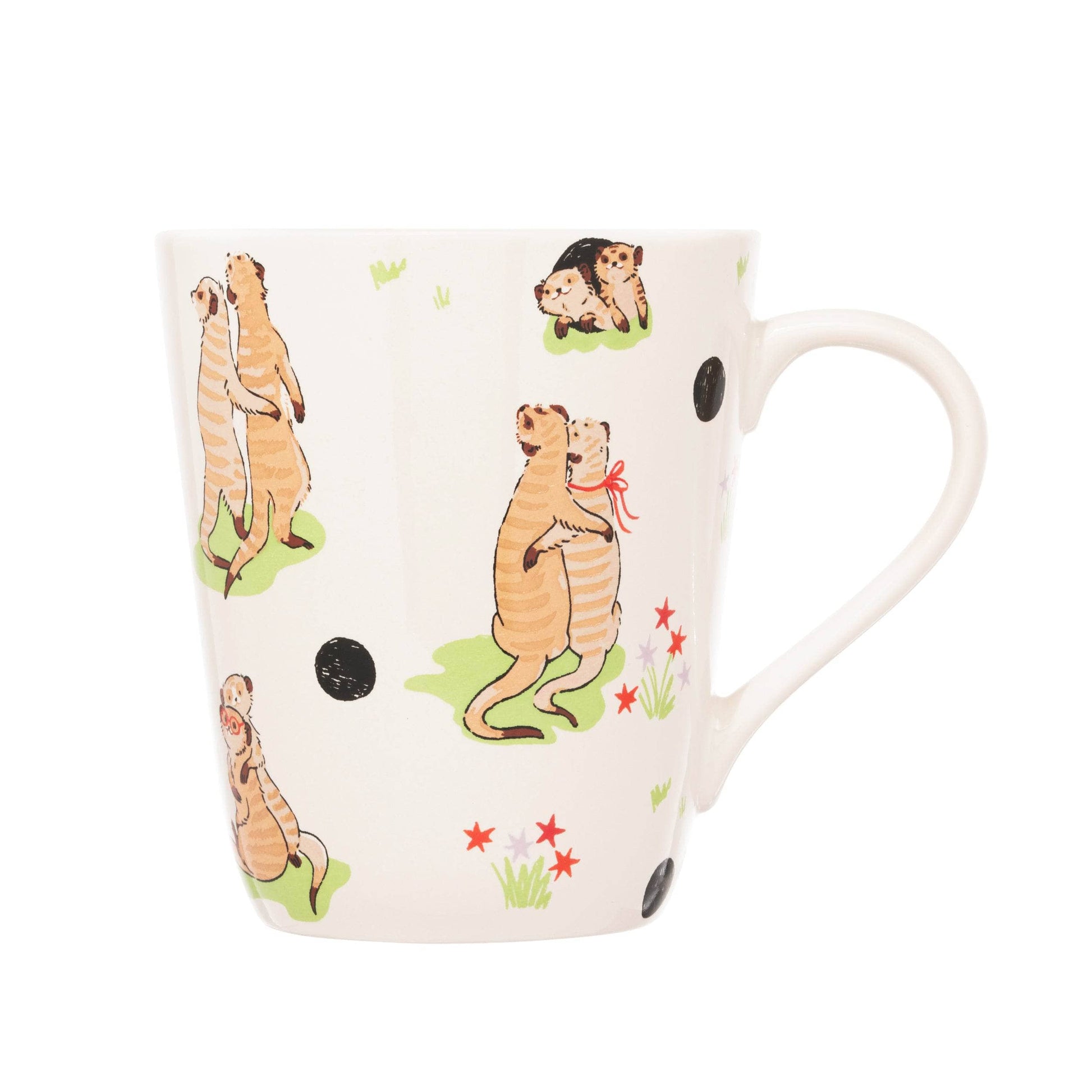 Kitchenware  -  Cath Kidston Meerkats Stanley Mug - Cream  -  60012968