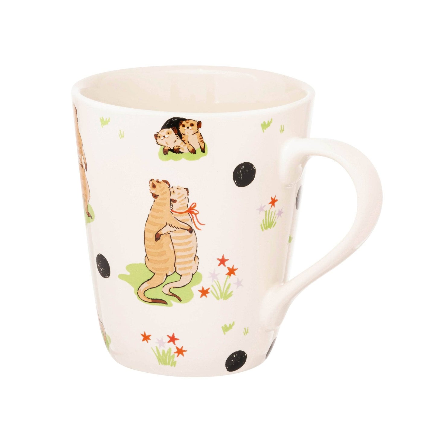 Kitchenware  -  Cath Kidston Meerkats Stanley Mug - Cream  -  60012968