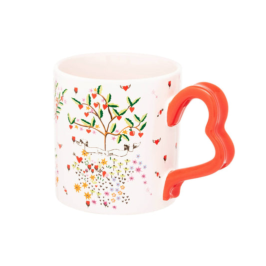 Kitchenware  -  Cath Kidston Oh My Heart Handled Mug  -  60012969