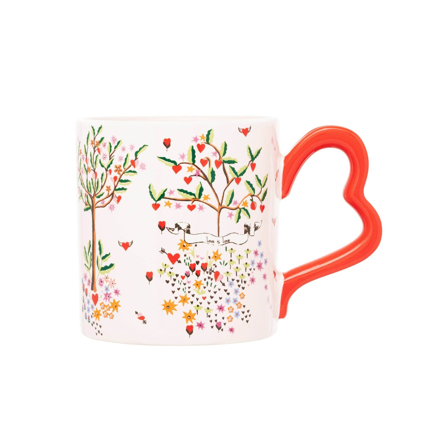 Kitchenware  -  Cath Kidston Oh My Heart Handled Mug  -  60012969