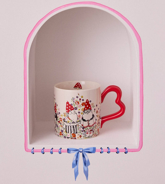 Kitchenware  -  Cath Kidston Gnome Heart Handle Mug  -  60012988