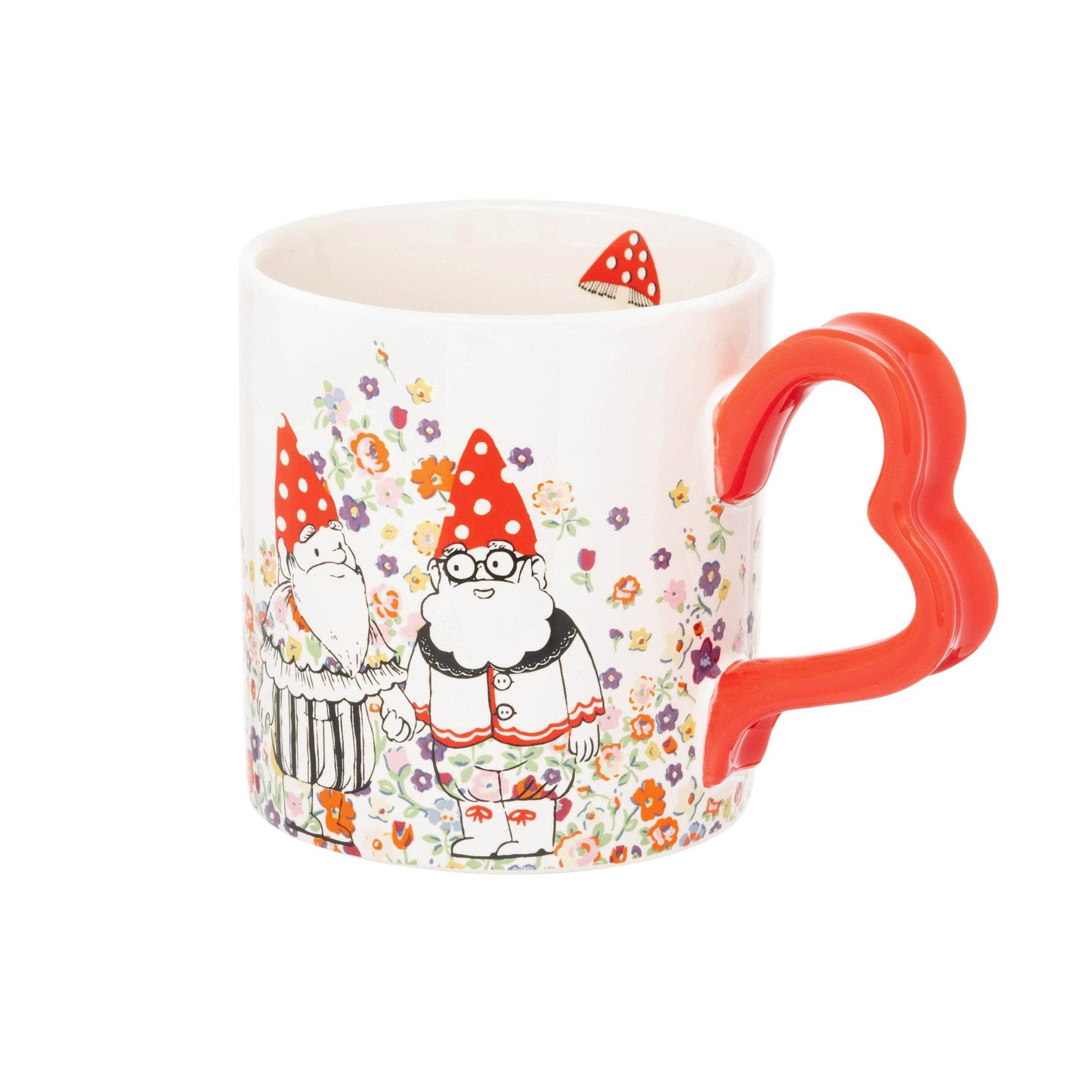 Kitchenware  -  Cath Kidston Gnome Heart Handle Mug  -  60012988