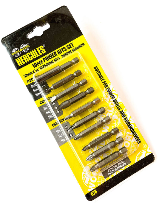 DIY  -  Power Bit Set - 10 Piece  -  00621267