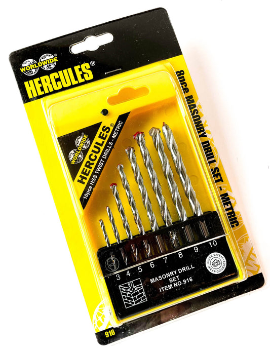 DIY  -  Masonry Drill Set - Metric - 8 Piece  -  50156350