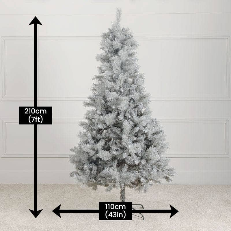 Christmas  -  Alpine Silver 7ft Christmas Tree  -  60001095