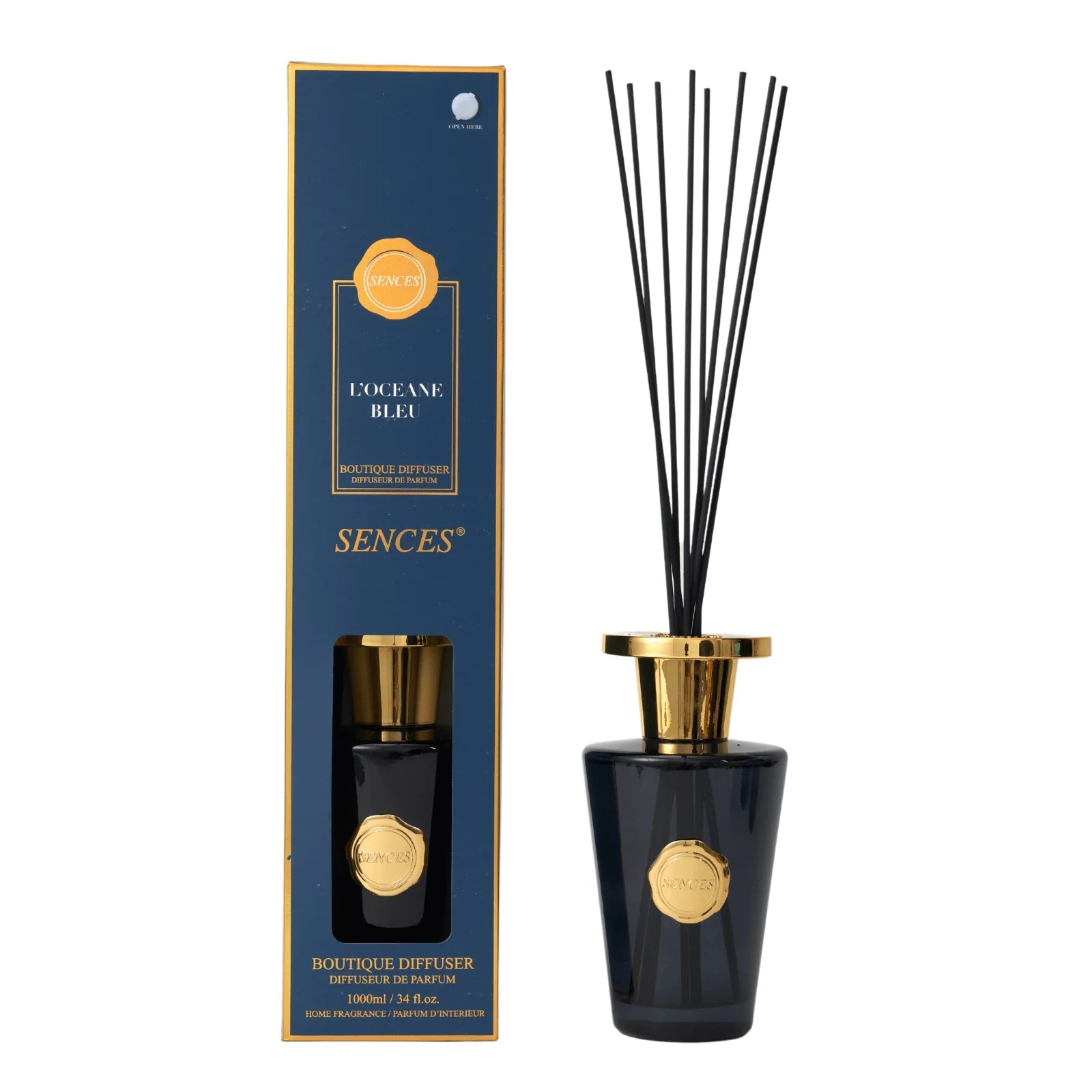 Homeware  -  Sences Luxury 300ml Diffuser - L'Oceane Bleu  -  60013314