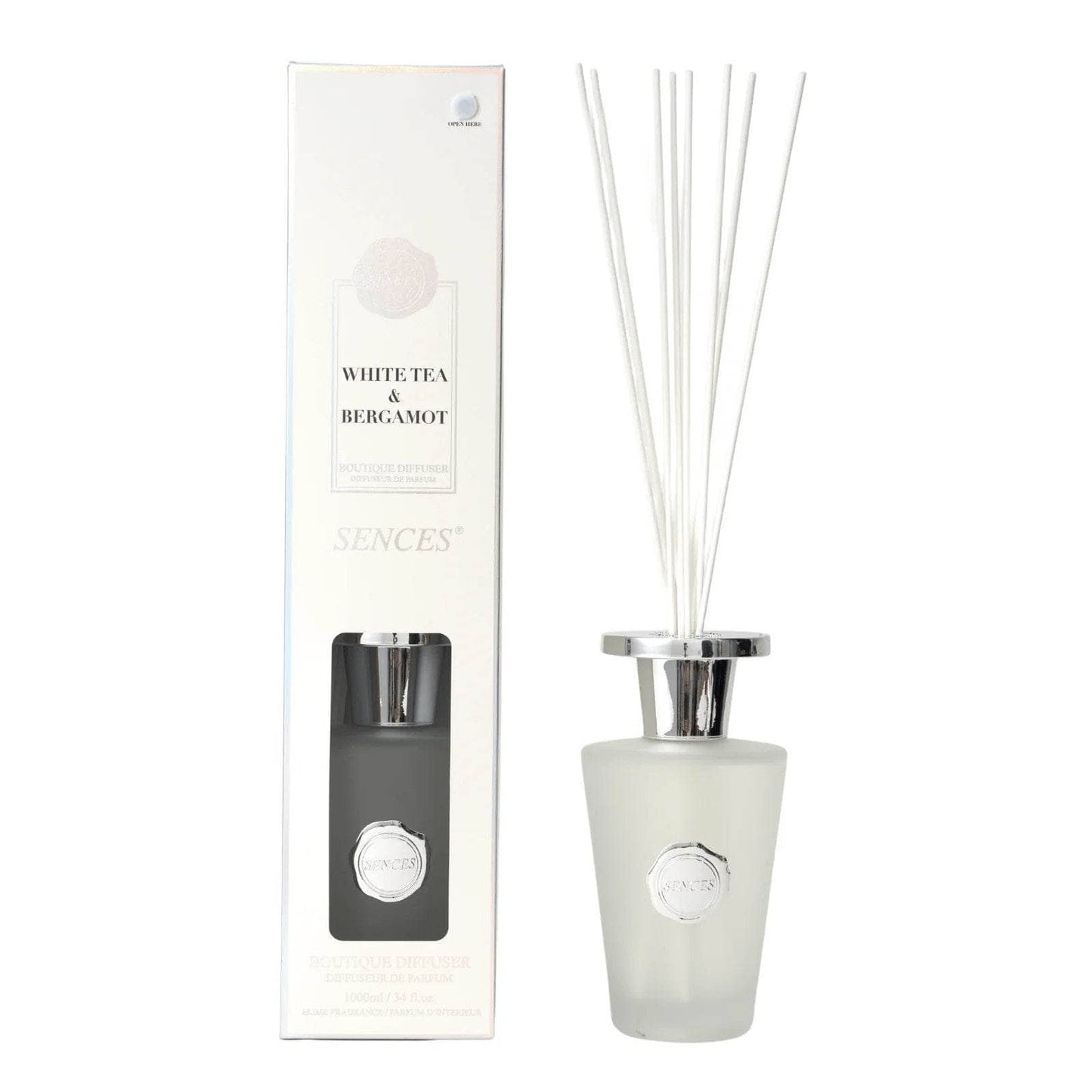 Homeware  -  Sences Luxury 300ml Diffuser - White Tea & Bergamot  -  60013315