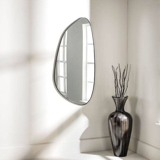 Mirrors  -  Black Mis-Shaped Mirror - 60 x 120cm  -  60009771