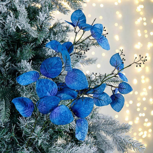 Christmas  -  Blue Eucalyptus Spray - 81cm  -  60008622