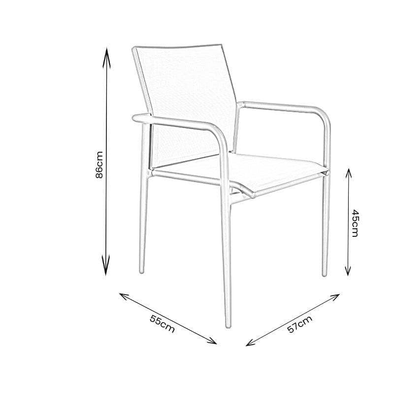 Gardening  -  Sofia Round 4 Seater Dining Set  -  60009596