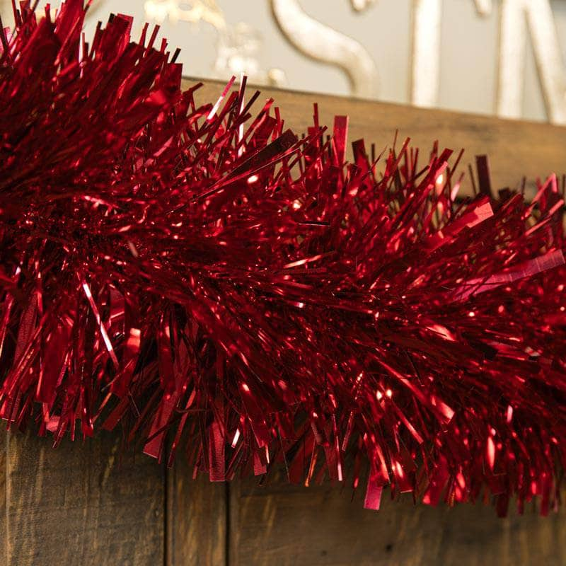 Christmas  -  Chunky Tinsel - Red  -  60009300