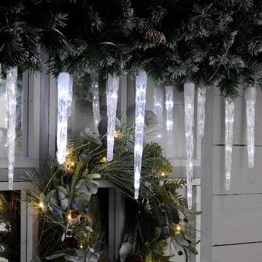 Colour Changing Icicle Lights - 6.9m