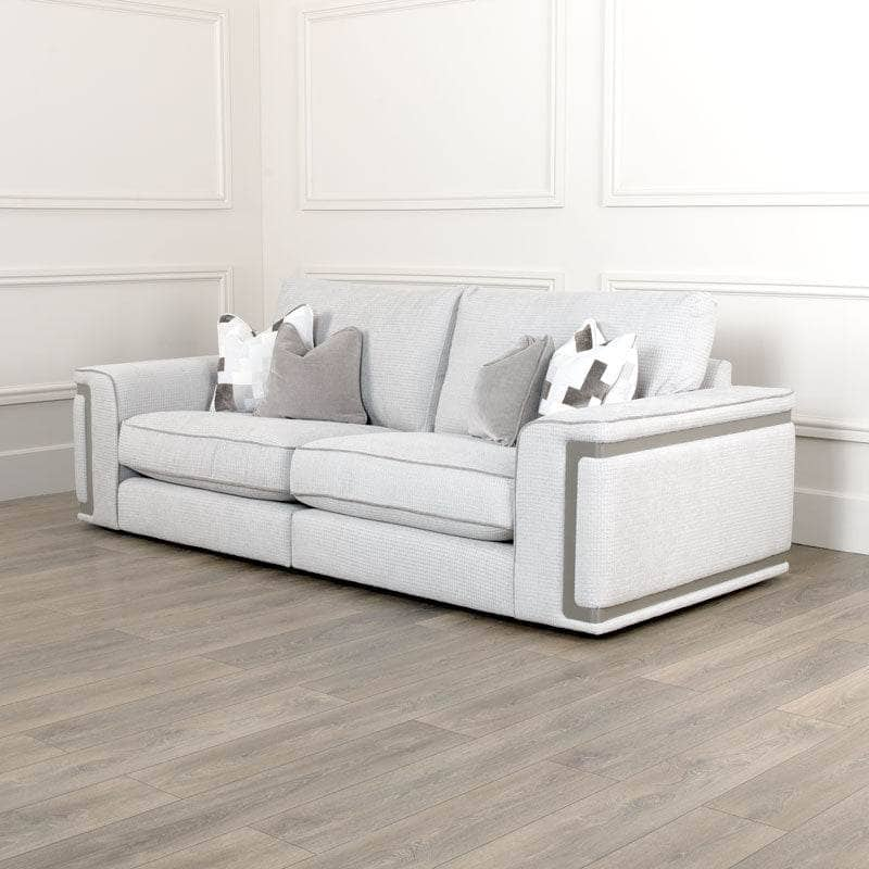 Furniture  -  Florian 4 Seat Sofa - Grey  -  60006575