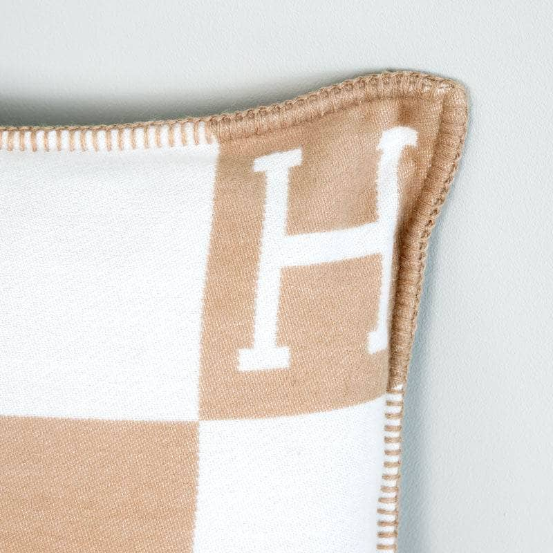 Homeware  -  Letter H Cushion - Natural  -  60007735