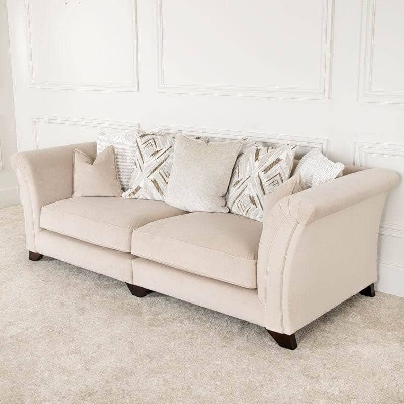 Furniture  -  Normandy 4 Seater Sofa - Taupe  -  60013259