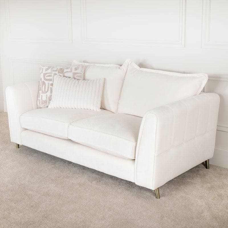 Furniture  -  Eiffel 3 Seater Sofa - Ivory  -  60013274