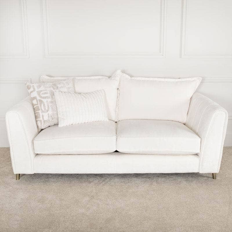 Furniture  -  Eiffel 3 Seater Sofa - Ivory  -  60013274