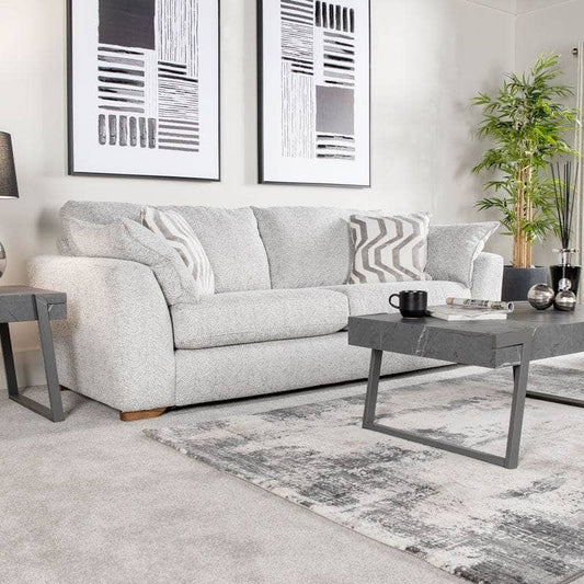 Furniture  -  Louisiana 3 Seater Sofa - Grey  -  60013369