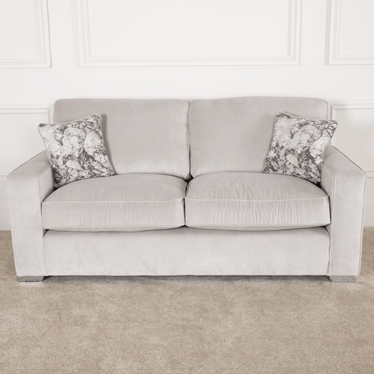 Furniture  -  New York 2 Seater Sofa - Grey  -  60011847