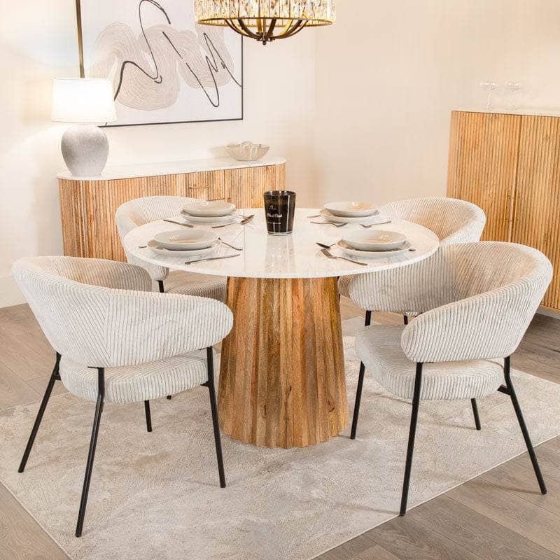 Furniture  -  Westbourne Round Table & 4 Calgary Chairs  -  60013810