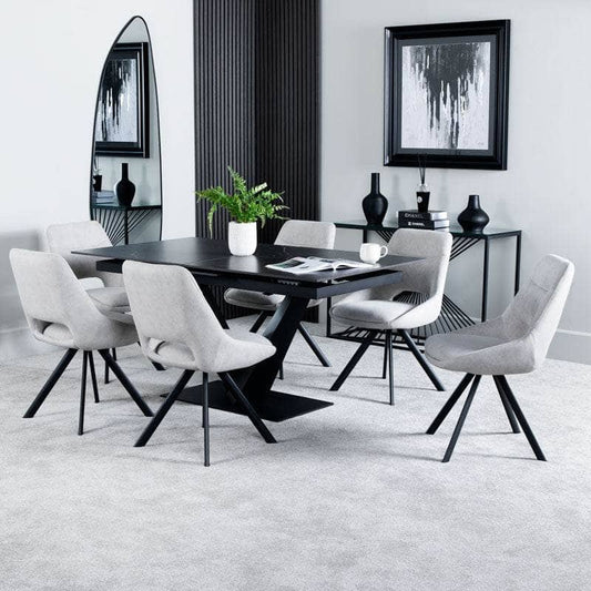Furniture  -  Ashton Dining Table & 6 Chairs ASHTON TABLE & 6 CHAIRS  -  60011028