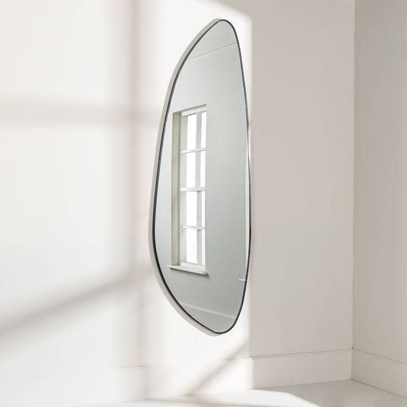 Mirrors  -  Black Mis-hape Mirror - 60 x 180cm  -  60009773