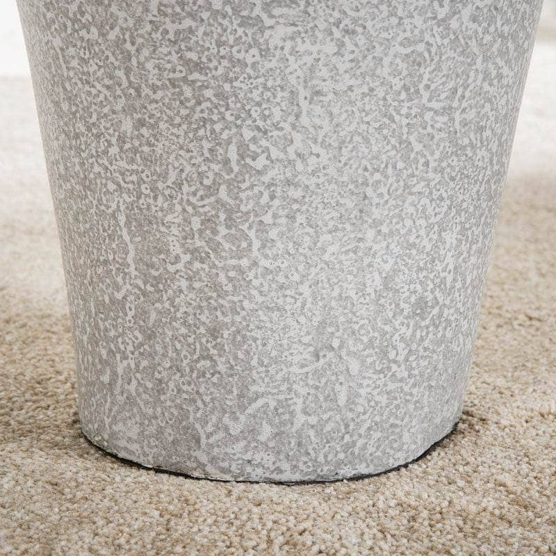 Homeware  -  Grey Concrete Effect Vase - Large  -  50141908