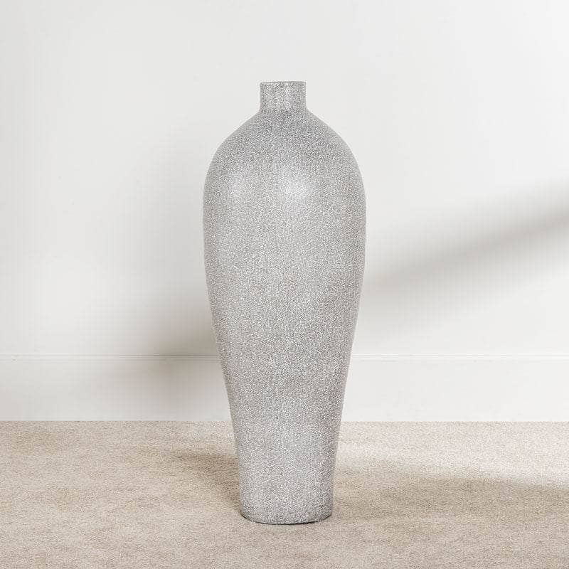 Homeware  -  Grey Concrete Effect Vase - Large  -  50141908