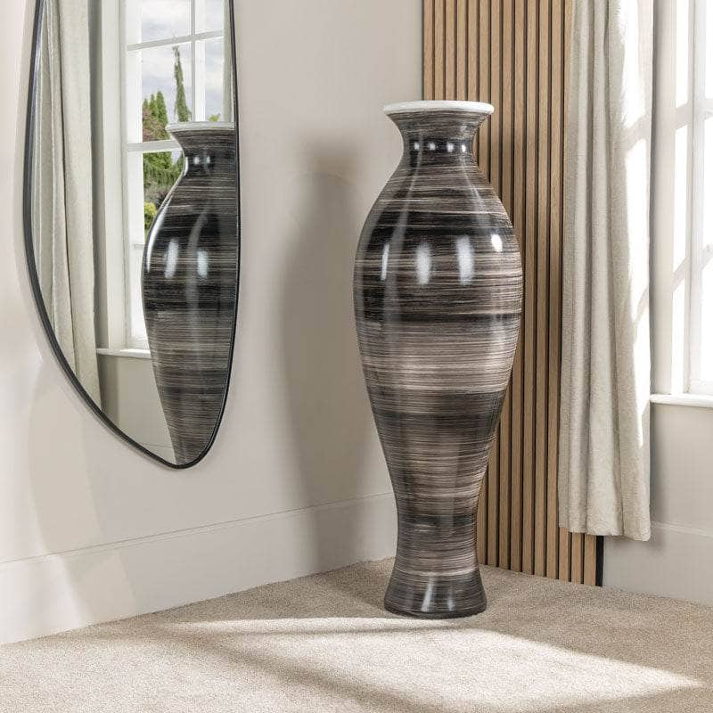 Homeware  -  Tall Striped Vase - Large  -  60010166