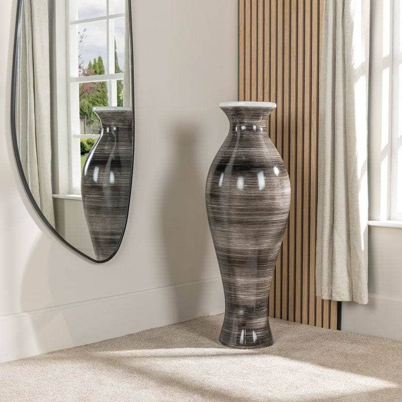 Homeware  -  Tall Striped Vase - Small  -  60010167