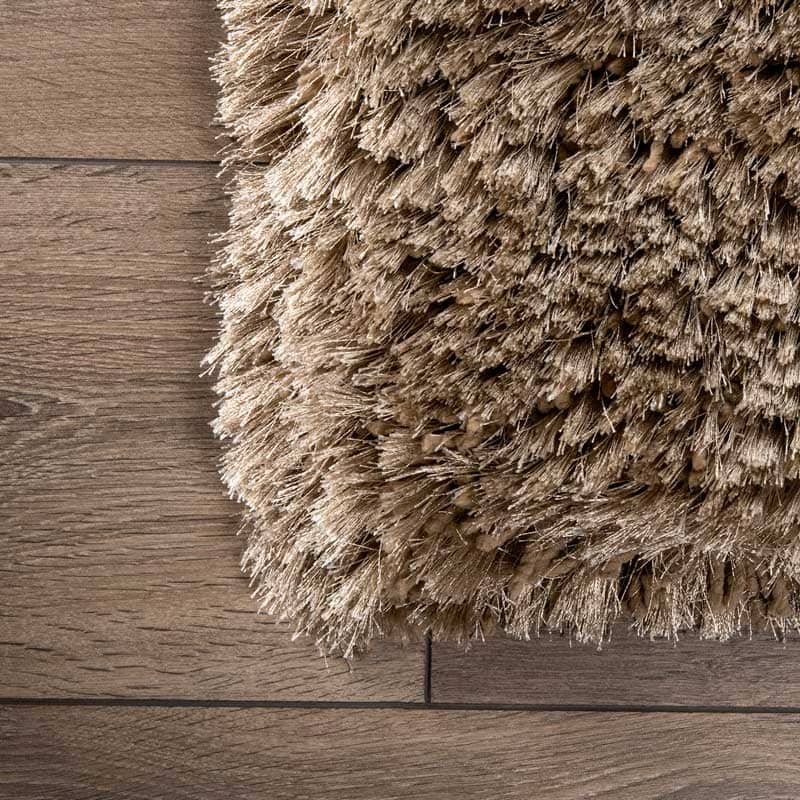 Rugs  -  Plush Taupe Rug - Multiple Sizes  - 